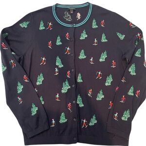 NWOT Talbots Holiday or Christmas Cardigan Ski 🎿Sweater